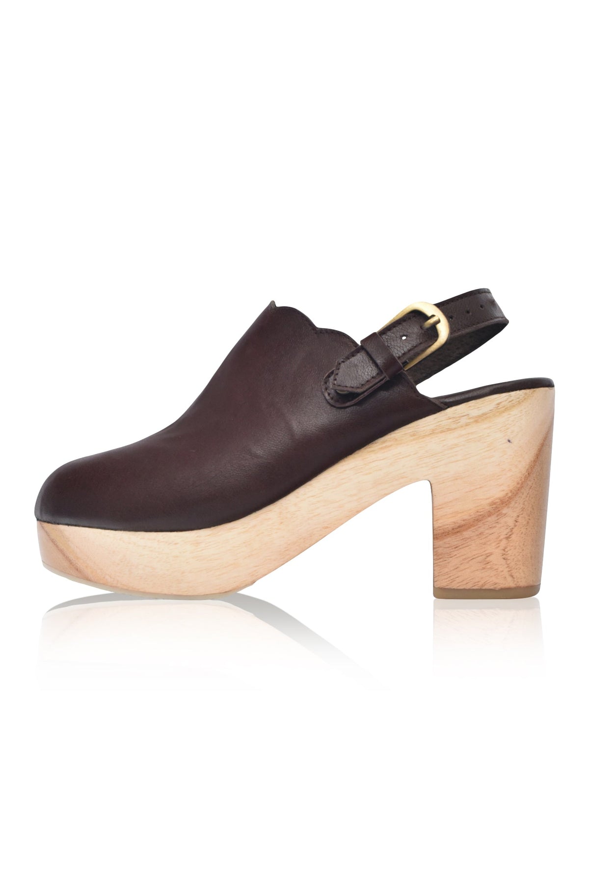 Sierra Convertible Leather Clogs by ELF