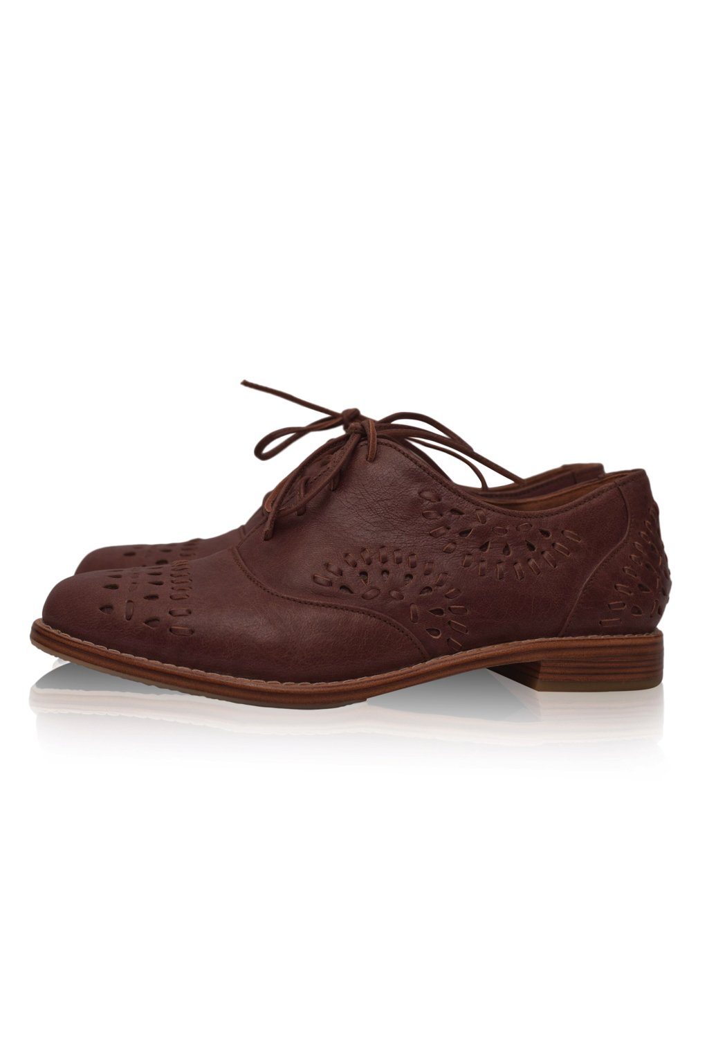 Heartbreak Leather Oxfords by ELF