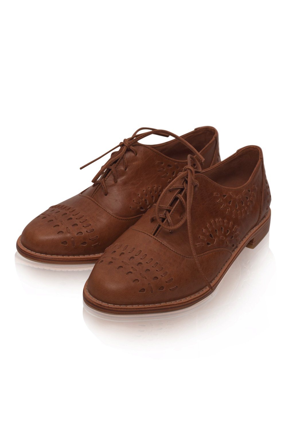 Heartbreak Leather Oxfords by ELF