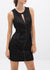 Women's Sleeveless Keyhole Dress In Black by Shop at Konus
