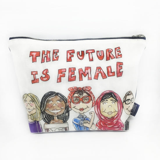 Future is Female T Bottom Cosmetic Bag - East Hills Casuals