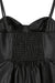 Vegan leather bustier mini dress