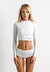 Sol Blanco Rash Guard Top UV Protection by Cassea Swim - East Hills Casuals
