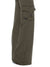 Photo showing pocket on the side of Mid Waist Pants with Pockets-olive