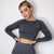 Slim Fit Long Sleeve Crop Top by Stylish AF Fitness Co