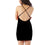 InstantFigure Mini Dress w/Criss Cross Open Back 168158 by InstantFigure INC