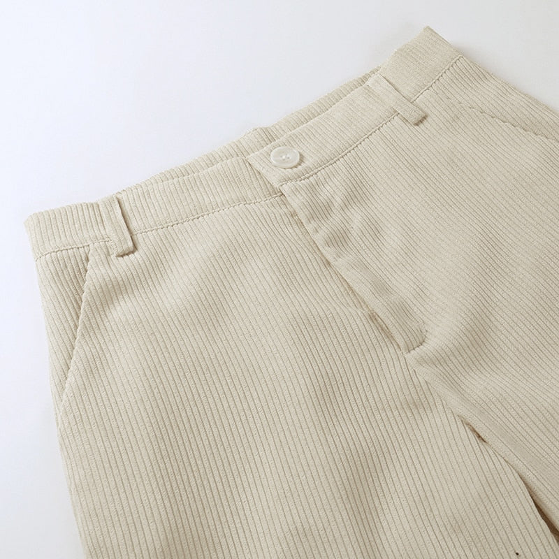 View of waist on Romeo &amp; Juliet Corduroy Trousers