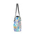Tote Bag - White Alphabet Pattern - Double Handle Large Bag - B3558229 by inQue.Style