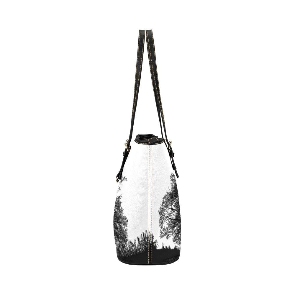 Tote Bag, Black &amp; White Tree Print  - T588233 by inQue.Style