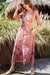 Whisper Light Button up Midi Dress by ELF - East Hills Casuals